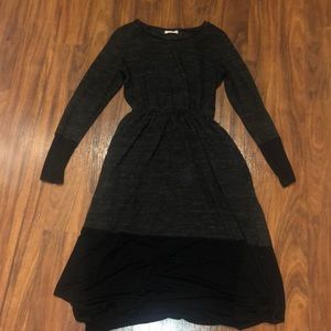 Black classic dress